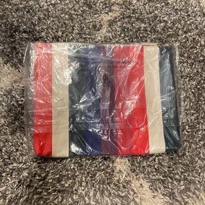 NWT Marine Layer Bold Multi-Stripe Large Pouch